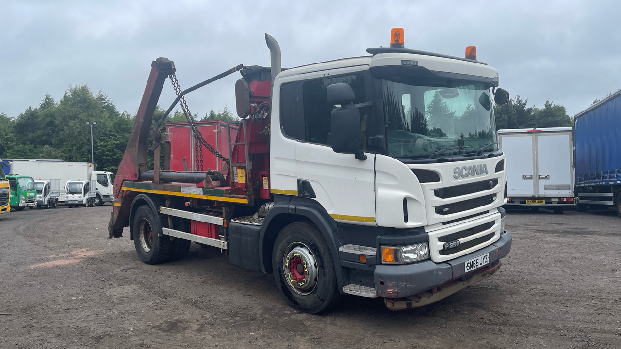 SCANIA P 250 - Liftdumper lastbil: bild 1 SCANIA P 250 - Liftdumper lastbil: bild 1