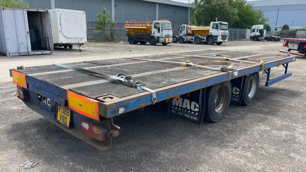 MAC TRAILERS FLAT DRAWBAR - Släp: bild 3 MAC TRAILERS FLAT DRAWBAR - Släp: bild 3