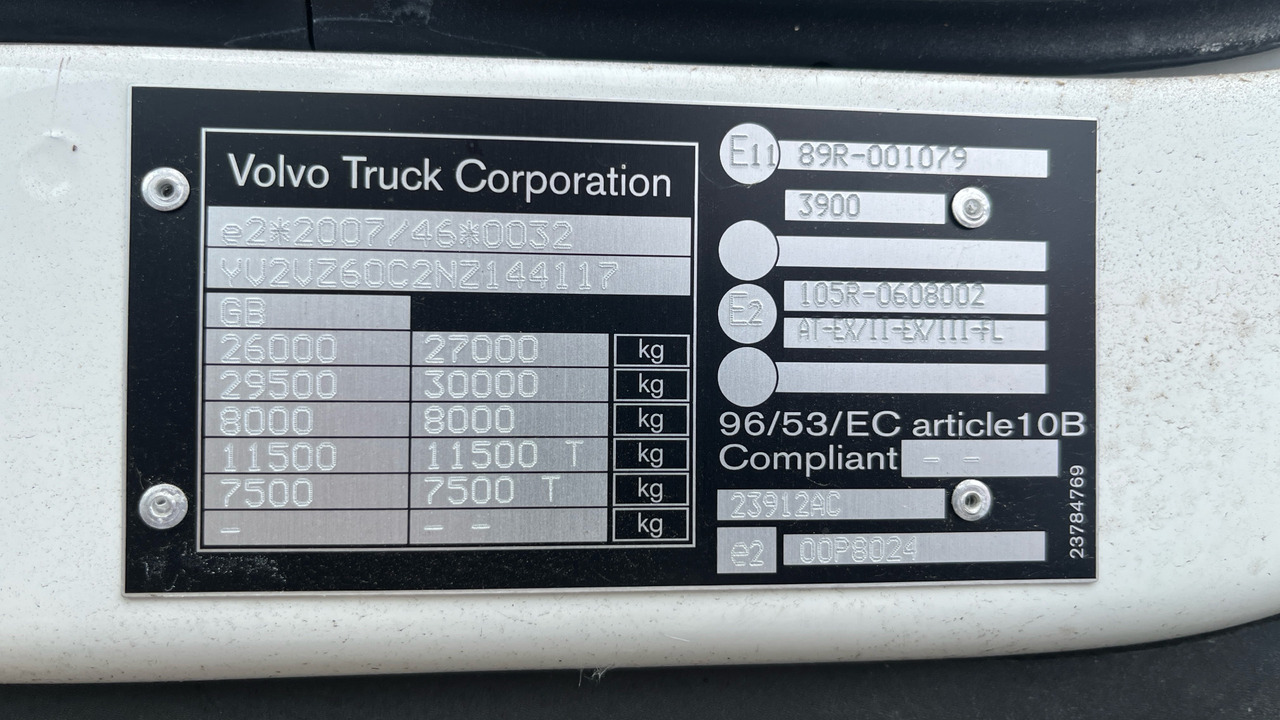 Chassi lastbil VOLVO FE 350: bild 12