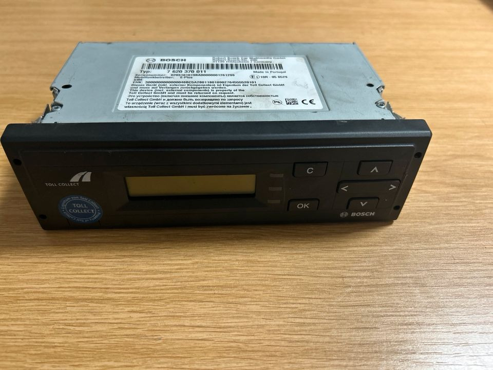 BOSCH Fahrtenschreiber 7620370011 - Färdskrivar för Lastbil: bild 1 BOSCH Fahrtenschreiber 7620370011 - Färdskrivar för Lastbil: bild 1