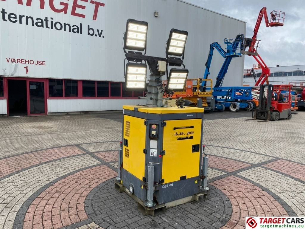 Atlas Copco QLB60 Tower Light 4x 320W Led - Belysningsmast: bild 1 Atlas Copco QLB60 Tower Light 4x 320W Led - Belysningsmast: bild 1