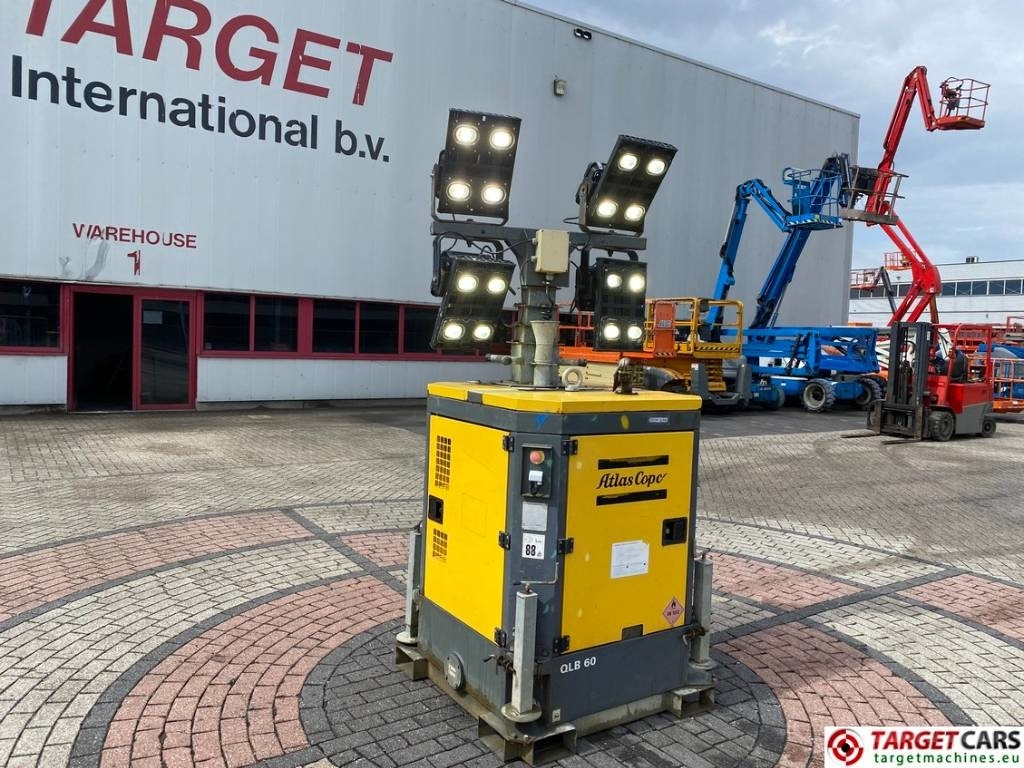 Atlas Copco QLB60 Tower Light 4x350W Led - Belysningsmast: bild 1 Atlas Copco QLB60 Tower Light 4x350W Led - Belysningsmast: bild 1