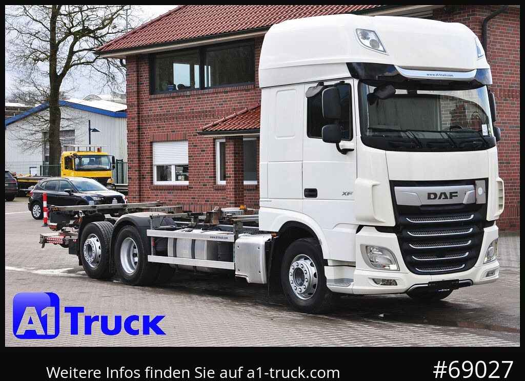 DAF XF 480 FAN Intarder LBW 2t. Lenkachse Steering - Containerbil/ Växelflak lastbil: bild 1 DAF XF 480 FAN Intarder LBW 2t. Lenkachse Steering - Containerbil/ Växelflak lastbil: bild 1