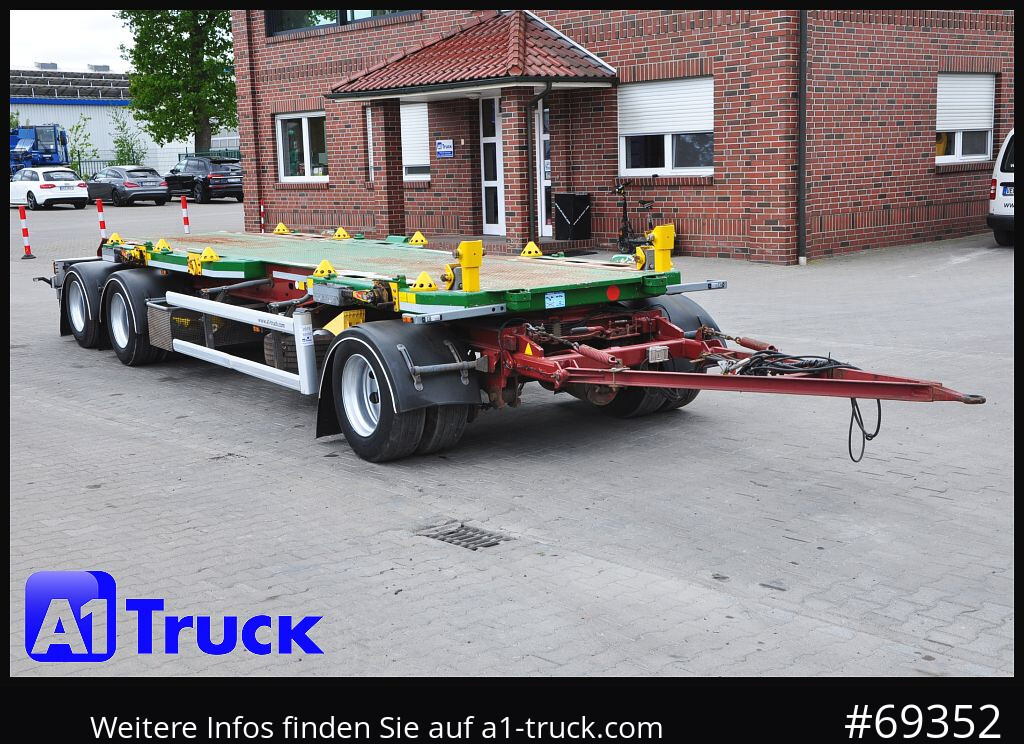 HUEFFERMANN Abstetzanhänger HMA 24. Safety-Fix, - Lastväxlarsläp/ Liftdumpersläp: bild 1 HUEFFERMANN Abstetzanhänger HMA 24. Safety-Fix, - Lastväxlarsläp/ Liftdumpersläp: bild 1