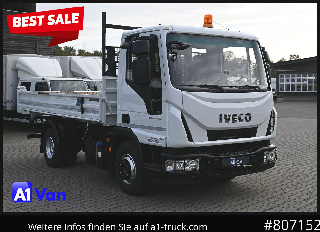 IVECO Eurocargo 80E21 Kipper, Meiller, Klima, 2x AHK - Tippbil lastbil: bild 1 IVECO Eurocargo 80E21 Kipper, Meiller, Klima, 2x AHK - Tippbil lastbil: bild 1