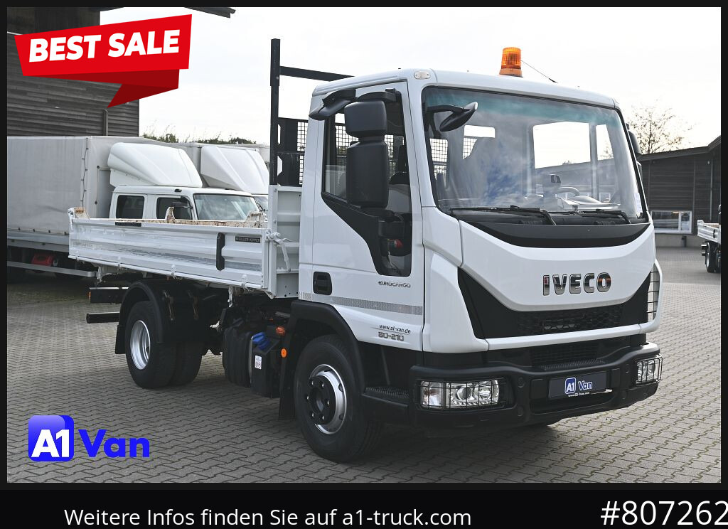 IVECO Eurocargo 80E21 Kipper, Meiller, Klima, 2x AHK - Tippbil lastbil: bild 1 IVECO Eurocargo 80E21 Kipper, Meiller, Klima, 2x AHK - Tippbil lastbil: bild 1