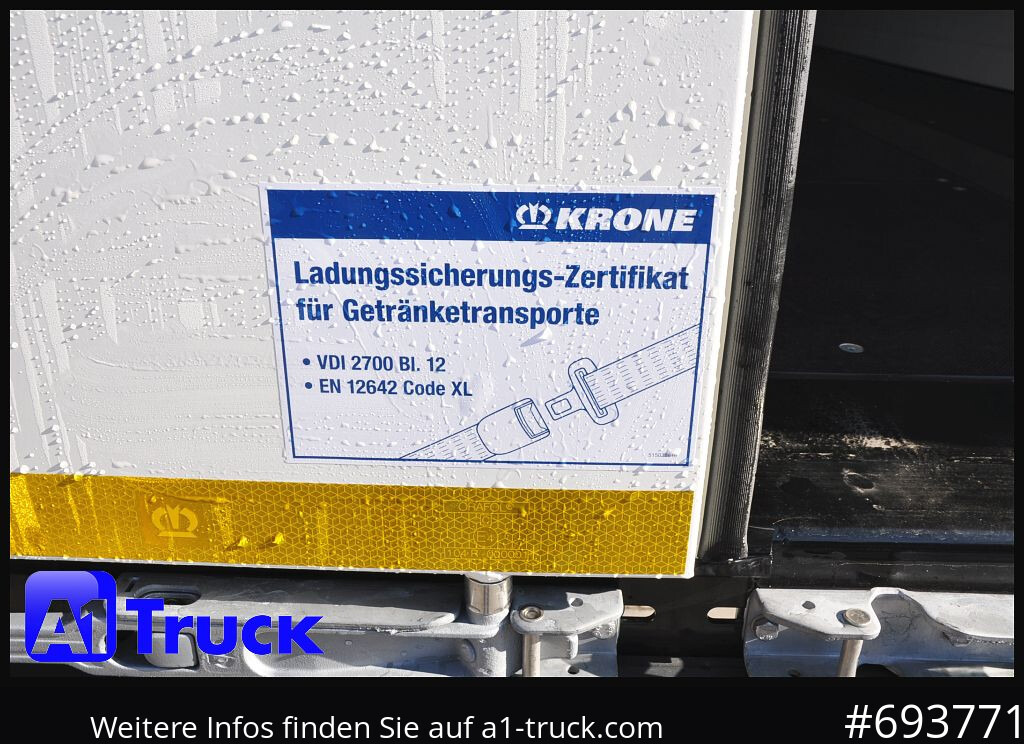 KRONE SD Koffer, Liftachse, Code XL, VDI 2700, SOFORT - Skåp semitrailer: bild 5 KRONE SD Koffer, Liftachse, Code XL, VDI 2700, SOFORT - Skåp semitrailer: bild 5