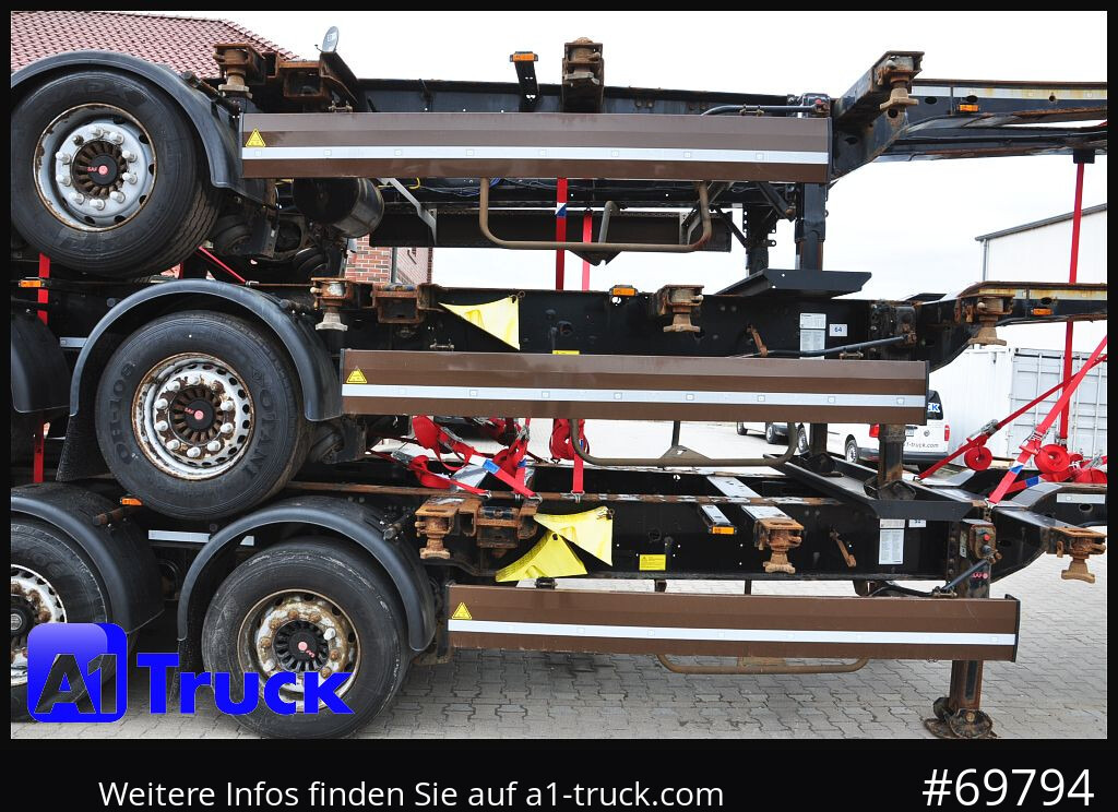KRONE SDC, Containerchassis, Lift, 2x20/30/40 - Containerbil/ Växelflak semitrailer: bild 2 KRONE SDC, Containerchassis, Lift, 2x20/30/40 - Containerbil/ Växelflak semitrailer: bild 2