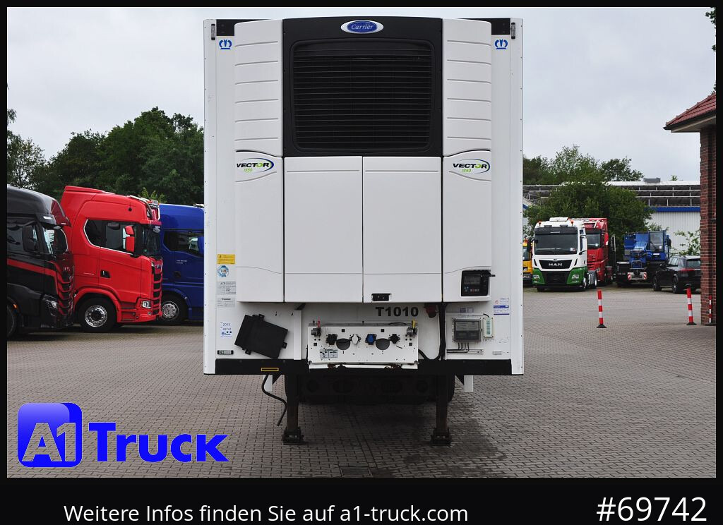 KRONE SDR 27 Carrier 1950, Rolltor, 1 Vorbesitzer - Kyl/ Frys semitrailer: bild 2 KRONE SDR 27 Carrier 1950, Rolltor, 1 Vorbesitzer - Kyl/ Frys semitrailer: bild 2