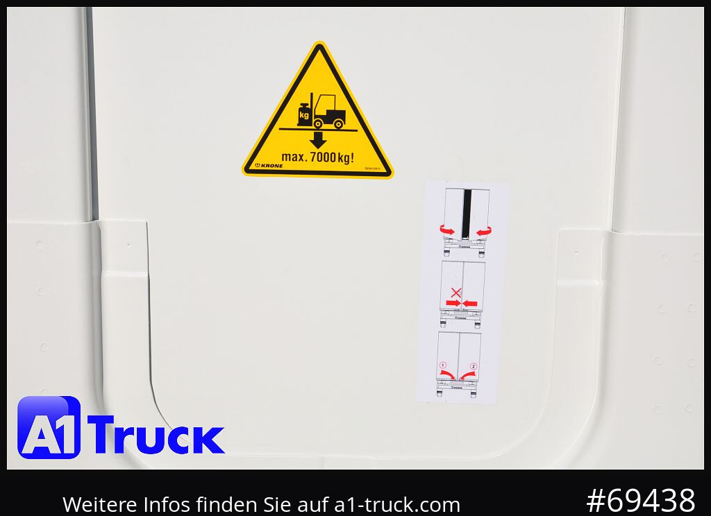KRONE SZ 2 achs Koffer, Code XL, VDI 2700, SOFORT - Skåp semitrailer: bild 5 KRONE SZ 2 achs Koffer, Code XL, VDI 2700, SOFORT - Skåp semitrailer: bild 5