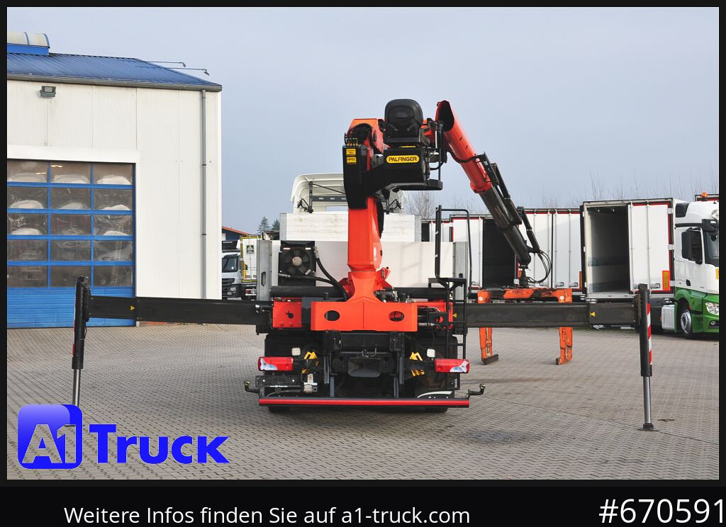 Flakbil, Kranbil MAN TGS 26.440,  Kran PK20.501L Lenkachse,: bild 10