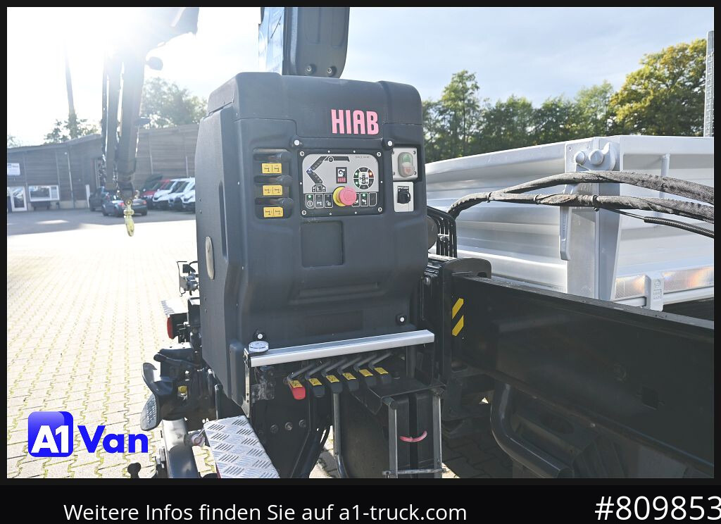 MERCEDES-BENZ Atego 816 Kipper Kran, Hiab, AHK, Klima - Tippbil lastbil, Kranbil: bild 2 MERCEDES-BENZ Atego 816 Kipper Kran, Hiab, AHK, Klima - Tippbil lastbil, Kranbil: bild 2