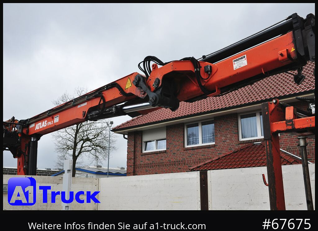 MERCEDES-BENZ Axor 2543, Atlas 170.2 Kran, Lift-Lenkachse, - Kranbil, Flakbil: bild 2 MERCEDES-BENZ Axor 2543, Atlas 170.2 Kran, Lift-Lenkachse, - Kranbil, Flakbil: bild 2