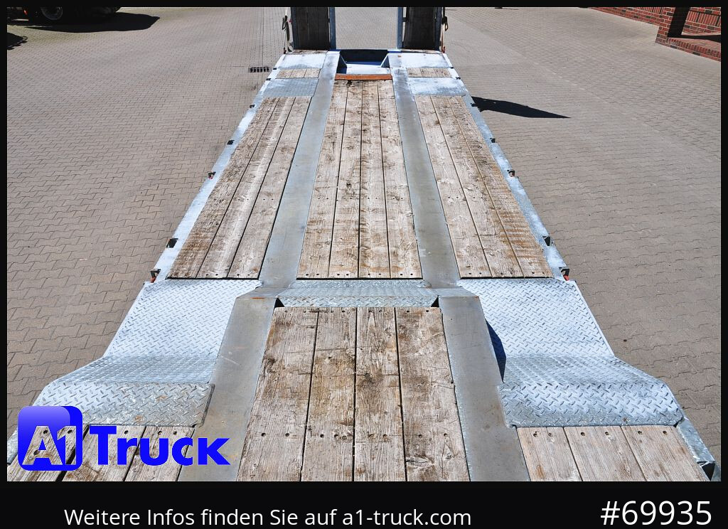 MUELLER-MITTELTAL T4 Profi, 4 achs Tieflader, hydr. Rampen, - Låg lastare trailer: bild 4 MUELLER-MITTELTAL T4 Profi, 4 achs Tieflader, hydr. Rampen, - Låg lastare trailer: bild 4