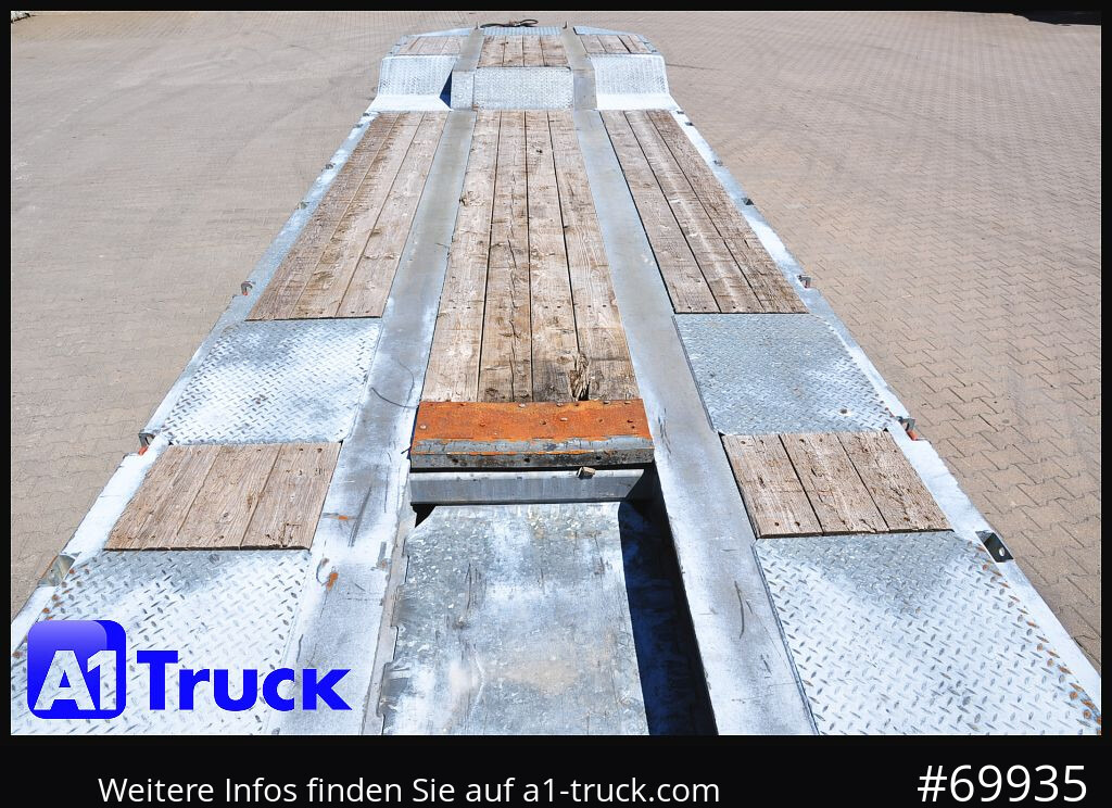 MUELLER-MITTELTAL T4 Profi, 4 achs Tieflader, hydr. Rampen, - Låg lastare trailer: bild 3 MUELLER-MITTELTAL T4 Profi, 4 achs Tieflader, hydr. Rampen, - Låg lastare trailer: bild 3