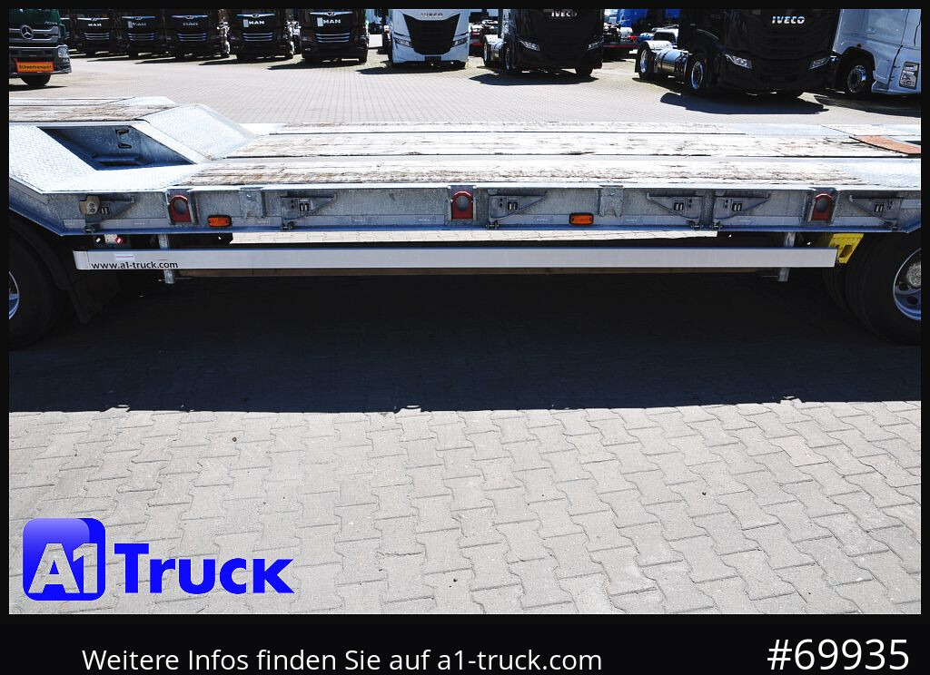 MUELLER-MITTELTAL T4 Profi, 4 achs Tieflader, hydr. Rampen, - Låg lastare trailer: bild 2 MUELLER-MITTELTAL T4 Profi, 4 achs Tieflader, hydr. Rampen, - Låg lastare trailer: bild 2