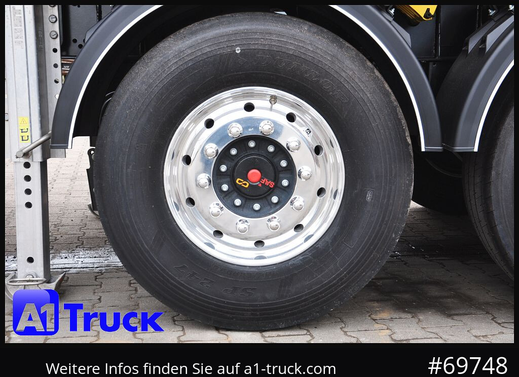REISCH RHKS, Alu-Kippmulde 26m³, Lift SAF, - Tippbil semitrailer: bild 5 REISCH RHKS, Alu-Kippmulde 26m³, Lift SAF, - Tippbil semitrailer: bild 5