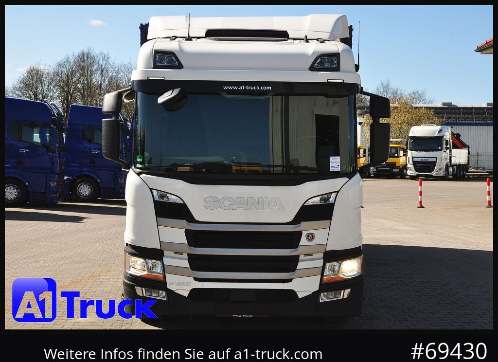 Dryckestransport lastbil SCANIA P 320 P 6x2,, Getränke, Lenkachse, LBW: Dhollandia DHLM 30: bild 14