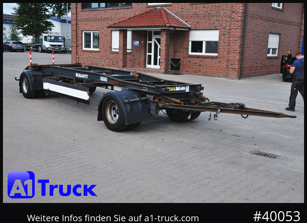 SCHMITZ ACF 20, Schlitten, zwillingsbereift, bis 7700mm Container - Lastväxlarsläp/ Liftdumpersläp: bild 1 SCHMITZ ACF 20, Schlitten, zwillingsbereift, bis 7700mm Container - Lastväxlarsläp/ Liftdumpersläp: bild 1