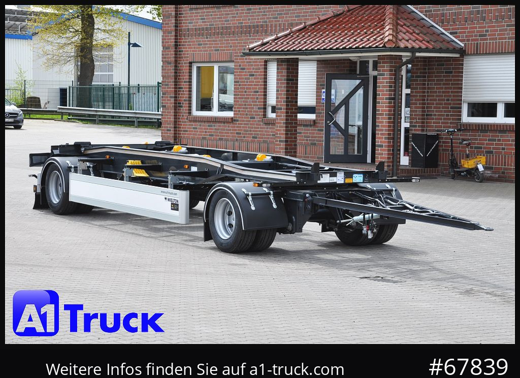Ny Lastväxlarsläp/ Liftdumpersläp WIELTON PS2H M3 Schlitten sofort 5500-7250mm,: bild 1