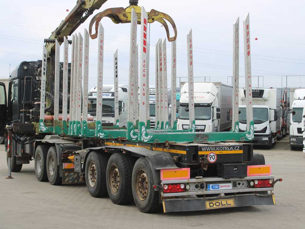 DOLL H3S-14H9, SAF AXLES, 2X LIFT AXLE, EXTENSION - Timmertrailer: bild 5 DOLL H3S-14H9, SAF AXLES, 2X LIFT AXLE, EXTENSION - Timmertrailer: bild 5