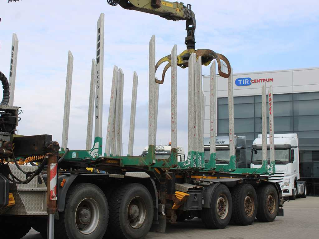 DOLL H3S-14H9, SAF AXLES, 2X LIFT AXLE, EXTENSION - Timmertrailer: bild 1 DOLL H3S-14H9, SAF AXLES, 2X LIFT AXLE, EXTENSION - Timmertrailer: bild 1