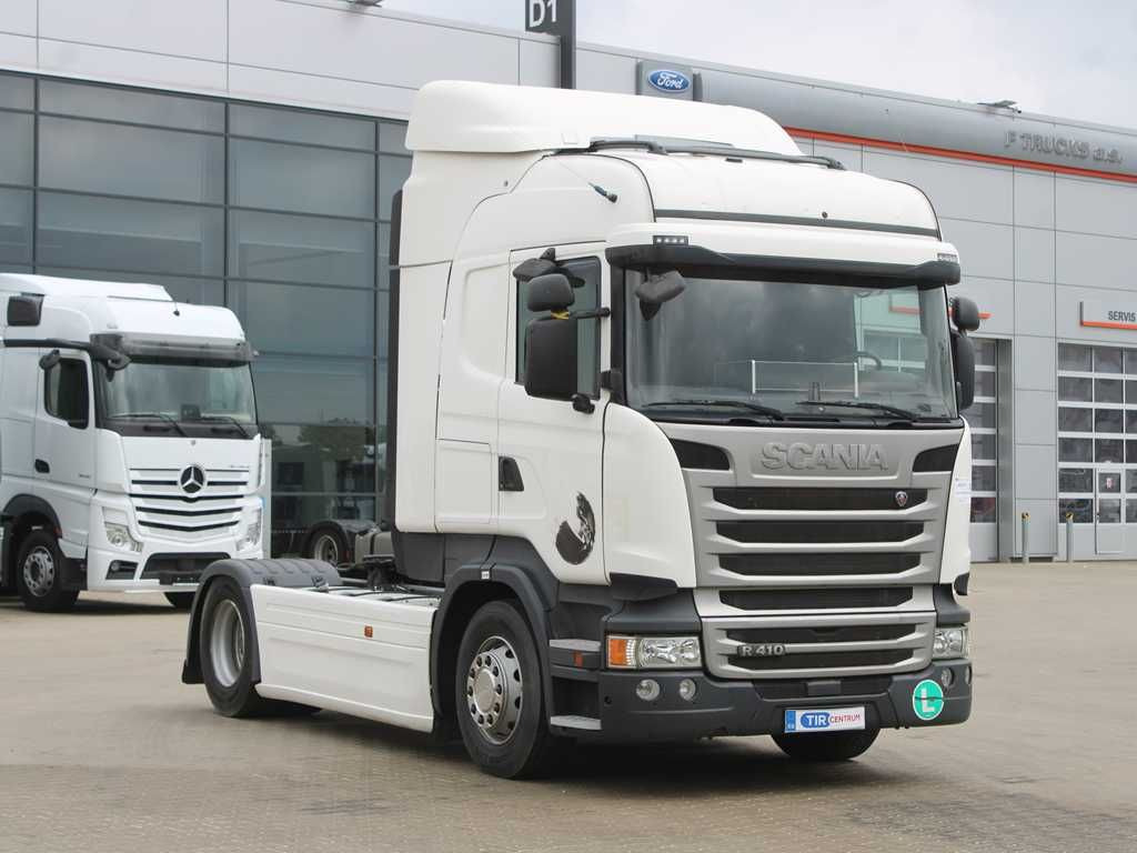 Scania R410, EURO 6, NO EGR, RETARDER, NAVIGATION Scania R410, EURO 6, NO EGR, RETARDER, NAVIGATION - Dragbil: bild 2 Scania R410, EURO 6, NO EGR, RETARDER, NAVIGATION Scania R410, EURO 6, NO EGR, RETARDER, NAVIGATION - Dragbil: bild 2