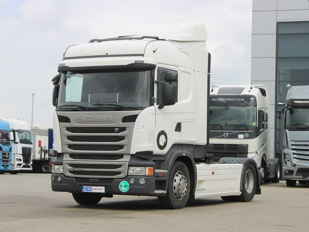 Scania R410, EURO 6, NO EGR, RETARDER, NAVIGATION Scania R410, EURO 6, NO EGR, RETARDER, NAVIGATION - Dragbil: bild 1 Scania R410, EURO 6, NO EGR, RETARDER, NAVIGATION Scania R410, EURO 6, NO EGR, RETARDER, NAVIGATION - Dragbil: bild 1