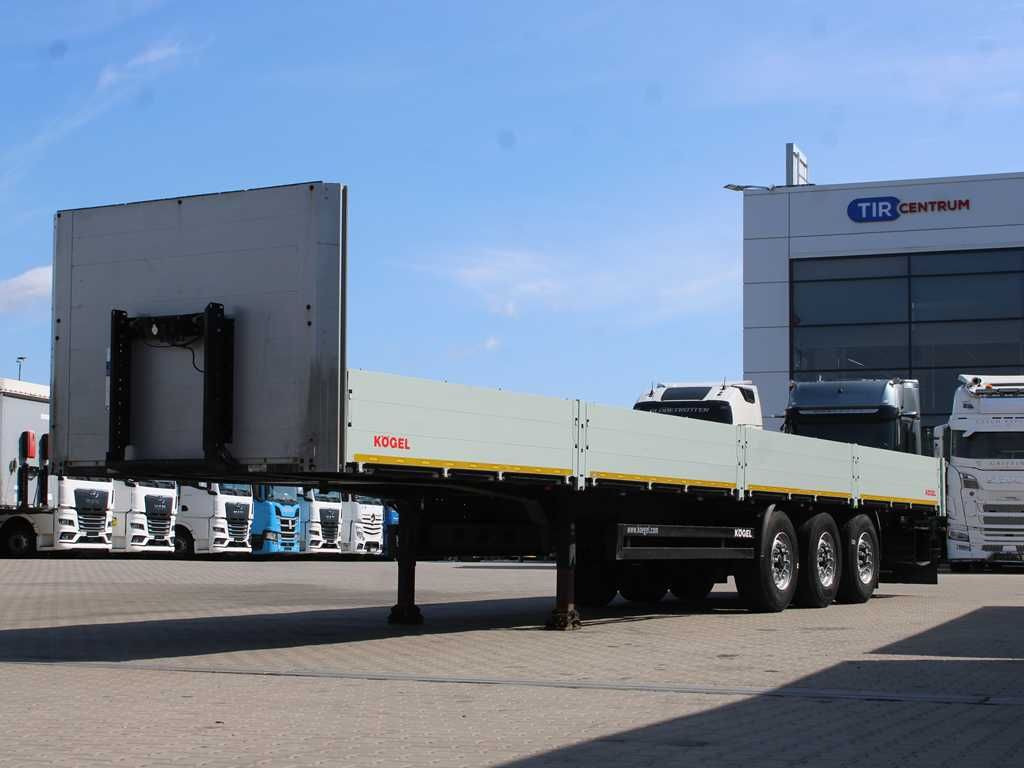 Kögel SN 24, LIFTING AXLE, MULTILOCK, SIDEWALLS - Flaktrailer: bild 1 Kögel SN 24, LIFTING AXLE, MULTILOCK, SIDEWALLS - Flaktrailer: bild 1