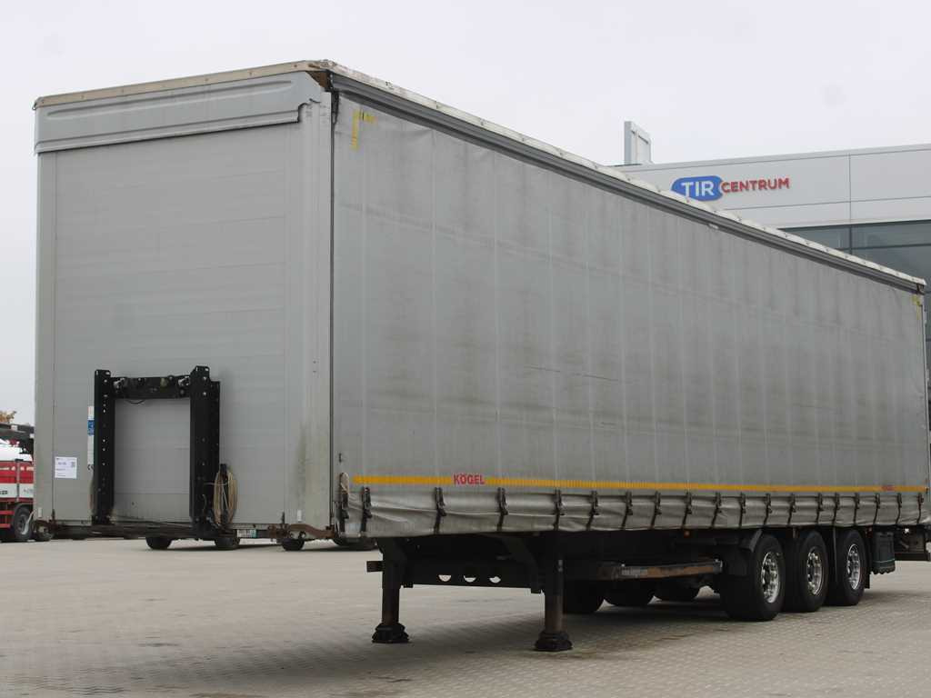 Kögel SN 24, LOWDECK, LIFTING AXLE, MULTILOCK, LIFTING ROOF - Kapelltrailer: bild 1 Kögel SN 24, LOWDECK, LIFTING AXLE, MULTILOCK, LIFTING ROOF - Kapelltrailer: bild 1