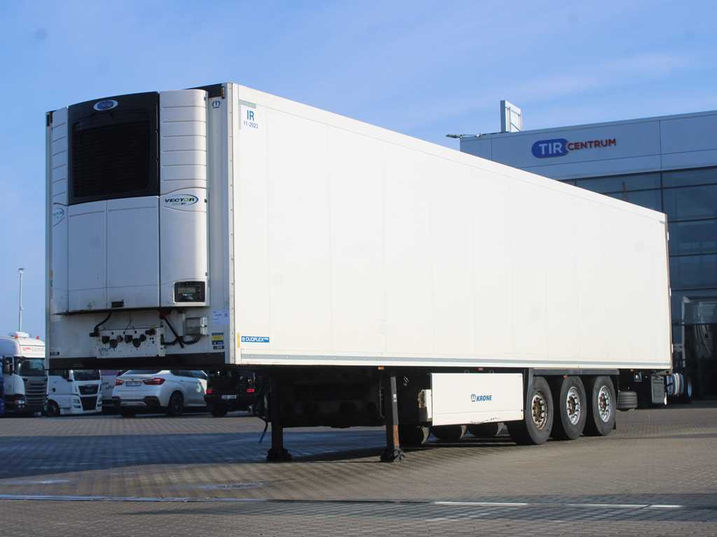 Krone SD, LIFT AXLE, 2x EVAPORATOR, CARRIER VECTOR 1950MT - Kapelltrailer: bild 1 Krone SD, LIFT AXLE, 2x EVAPORATOR, CARRIER VECTOR 1950MT - Kapelltrailer: bild 1