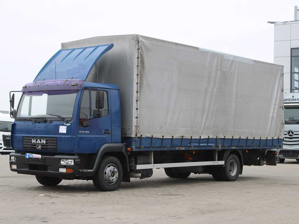 MAN LE 12.220, EURO 6, HYDRAULIC FRONT, TIRES 80% - Kapellbil: bild 1 MAN LE 12.220, EURO 6, HYDRAULIC FRONT, TIRES 80% - Kapellbil: bild 1