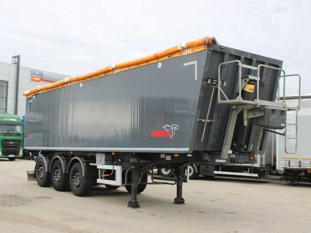 MEGA MEGA LIGHT, SAF, LIFTING AXLE, FOLDING ROOF - Tippbil semitrailer: bild 3 MEGA MEGA LIGHT, SAF, LIFTING AXLE, FOLDING ROOF - Tippbil semitrailer: bild 3
