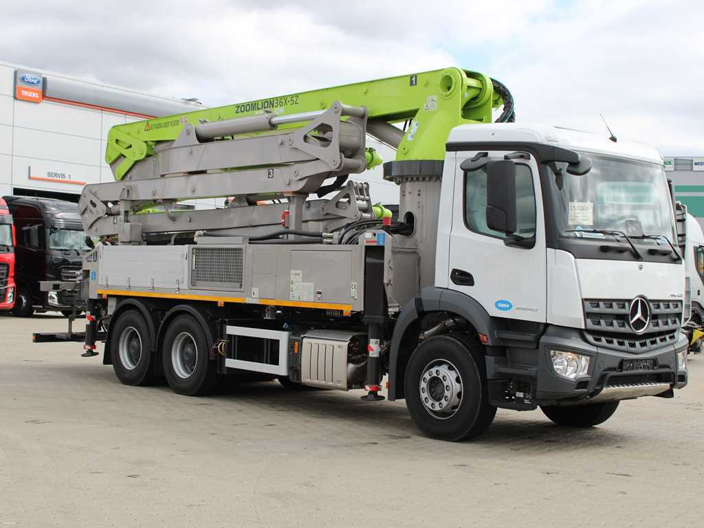 Mercedes-Benz ACTROS 2840, 6X4, Car pump ZOOMLION ZL36X-5Z - Betongpump: bild 3 Mercedes-Benz ACTROS 2840, 6X4, Car pump ZOOMLION ZL36X-5Z - Betongpump: bild 3