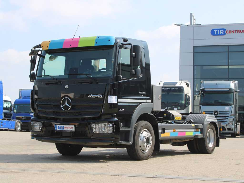 Mercedes-Benz ATEGO 1224, EURO 6, HOOK CONTAINER CARRIER - Lastväxlare lastbil: bild 1 Mercedes-Benz ATEGO 1224, EURO 6, HOOK CONTAINER CARRIER - Lastväxlare lastbil: bild 1
