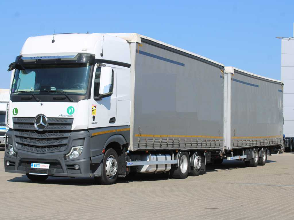 Mercedes-Benz Actros 2542, 6X2, EURO 6, AIR SUSPENSION, NAVIGATION + PANAV TVK18M - Kapellbil: bild 1 Mercedes-Benz Actros 2542, 6X2, EURO 6, AIR SUSPENSION, NAVIGATION + PANAV TVK18M - Kapellbil: bild 1