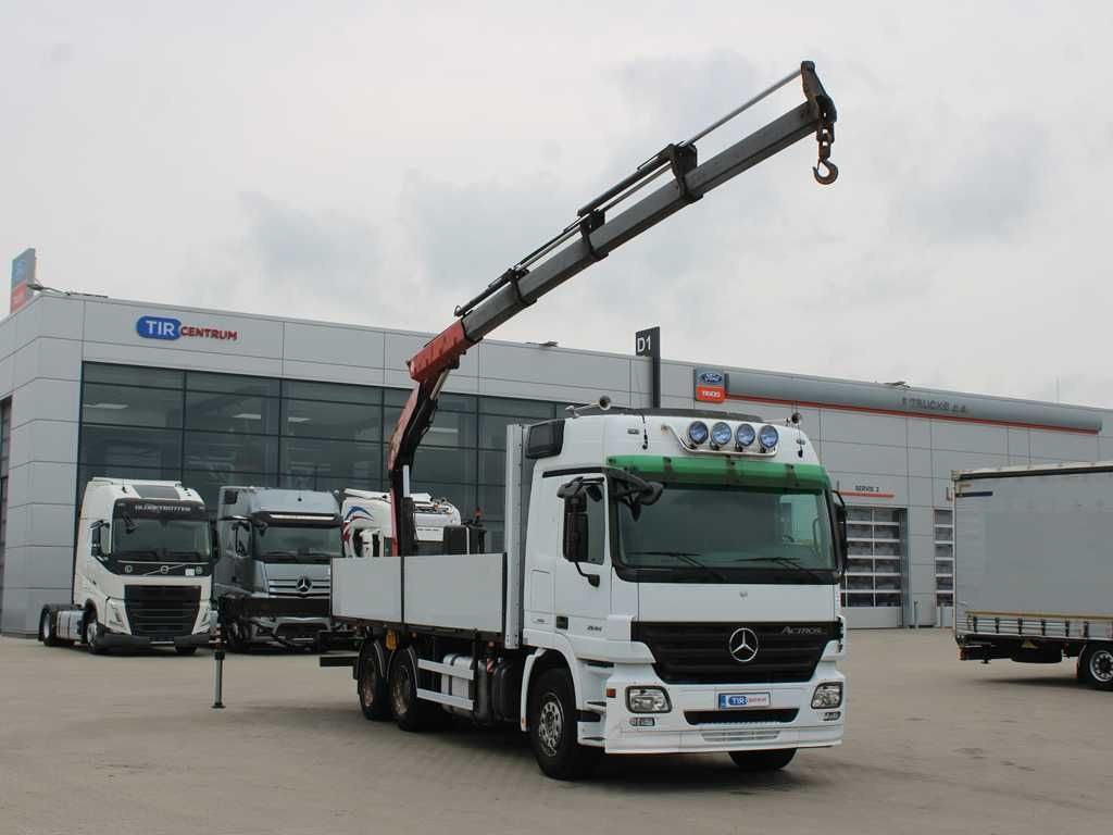 Mercedes-Benz Actros 2644, 6X4, EURO 4, CRANE FASSI F210 - Flakbil, Kranbil: bild 2 Mercedes-Benz Actros 2644, 6X4, EURO 4, CRANE FASSI F210 - Flakbil, Kranbil: bild 2