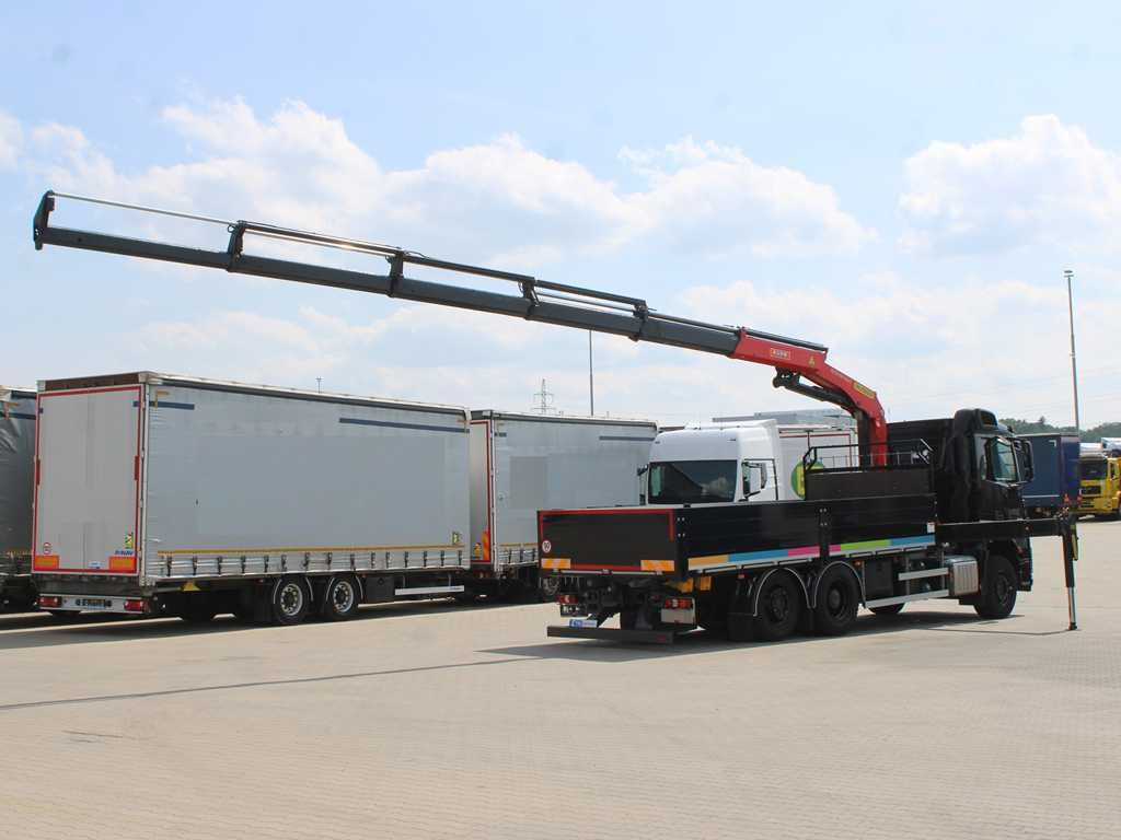 Mercedes-Benz Arocs 2542, 6X2, EURO 6, CAMERA, PALFINGER PK 24 - Flakbil, Kranbil: bild 3 Mercedes-Benz Arocs 2542, 6X2, EURO 6, CAMERA, PALFINGER PK 24 - Flakbil, Kranbil: bild 3