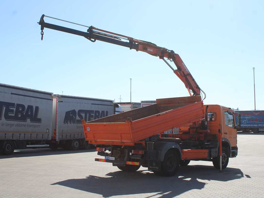 Mercedes-Benz Atego 1523, HYDRAULIC ARM ATLAS 60.1, THREE-SIDED - Tippbil lastbil, Kranbil: bild 4 Mercedes-Benz Atego 1523, HYDRAULIC ARM ATLAS 60.1, THREE-SIDED - Tippbil lastbil, Kranbil: bild 4