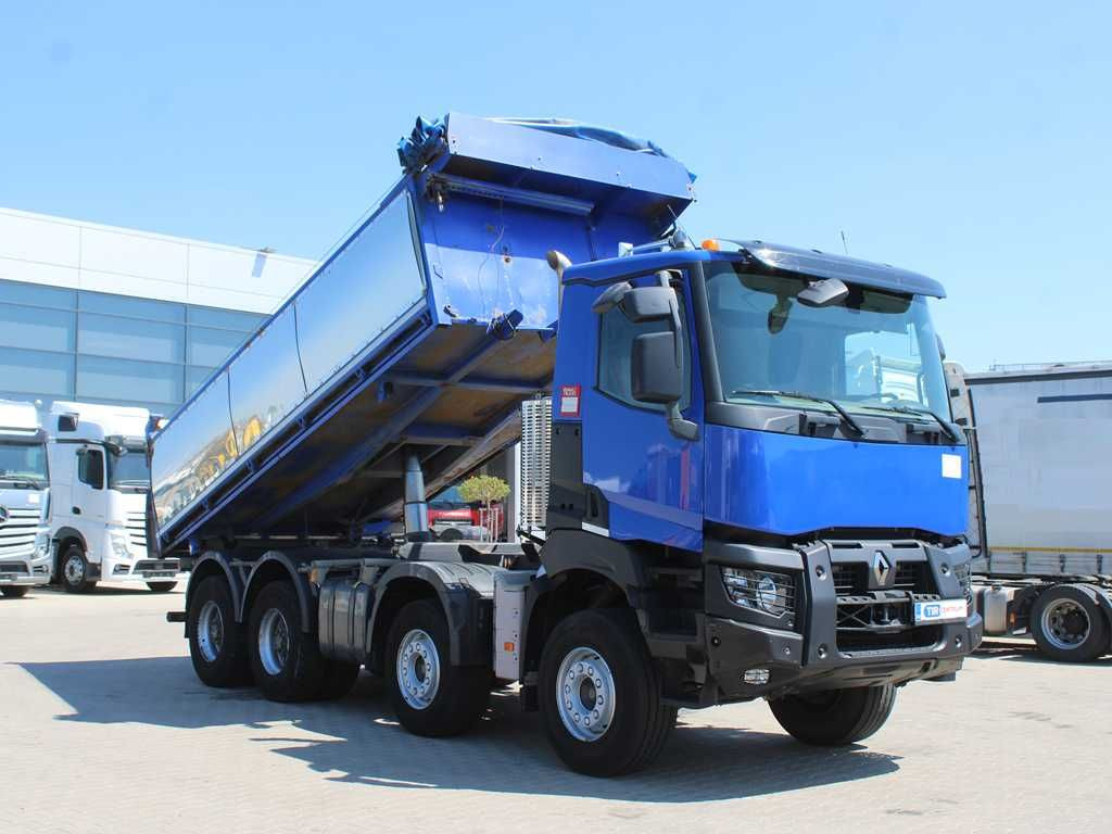 Renault K 480, THREE-SIDED, 8x4, EURO 6, 15m³ - Tippbil lastbil: bild 2 Renault K 480, THREE-SIDED, 8x4, EURO 6, 15m³ - Tippbil lastbil: bild 2