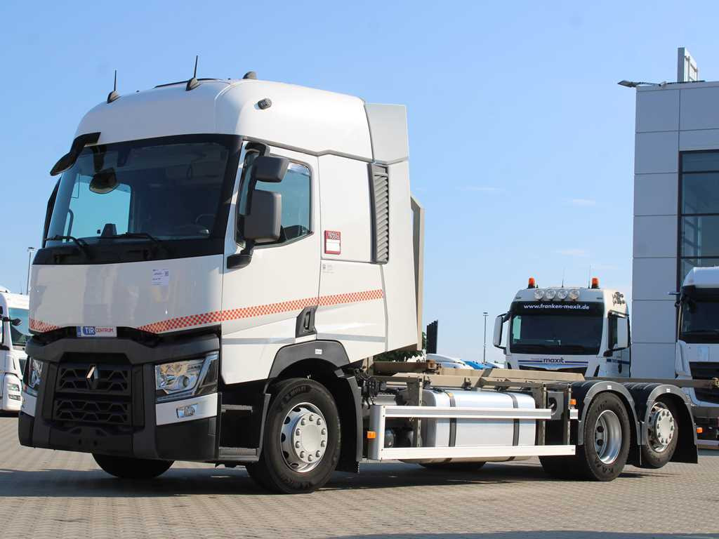 Renault T460, EURO 6, BDF, LIFT AXLE, AIR SUSPENSION - Containerbil/ Växelflak lastbil: bild 1 Renault T460, EURO 6, BDF, LIFT AXLE, AIR SUSPENSION - Containerbil/ Växelflak lastbil: bild 1