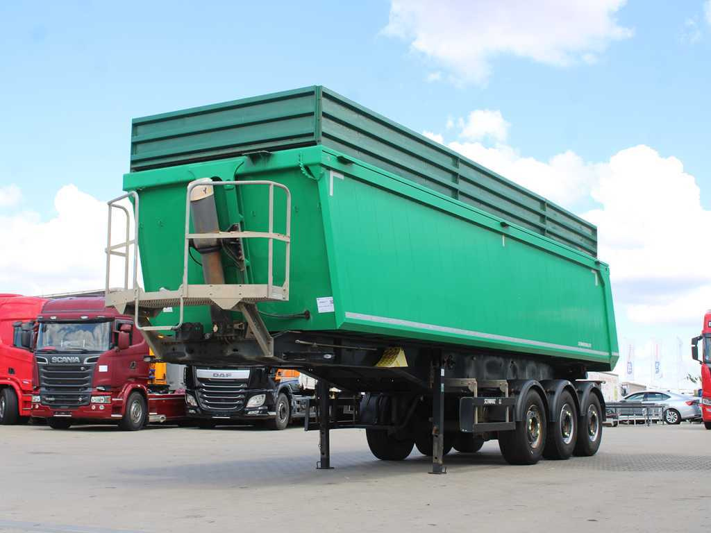 Schwarzmüller KIS 3/E, 2X LIFT AXLE, SAF, 46m³ - Tippbil semitrailer: bild 1 Schwarzmüller KIS 3/E, 2X LIFT AXLE, SAF, 46m³ - Tippbil semitrailer: bild 1
