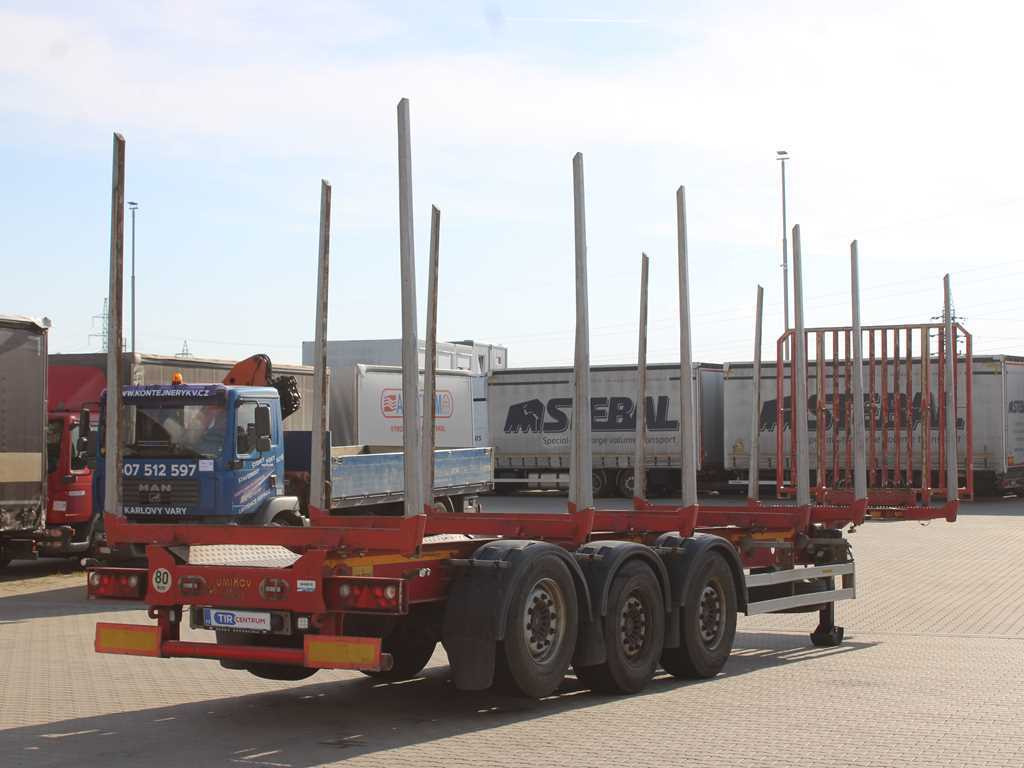 Umikov NPK 39, SAF AXLES, 2X LIFT AXLE - Timmertrailer: bild 4 Umikov NPK 39, SAF AXLES, 2X LIFT AXLE - Timmertrailer: bild 4