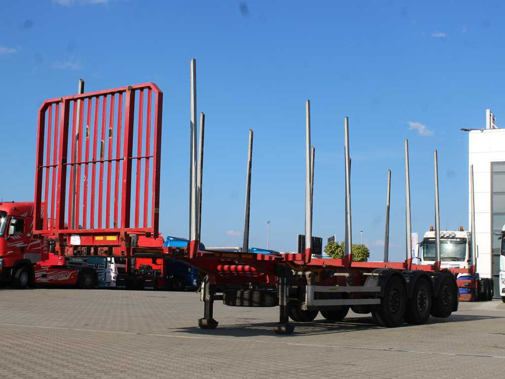 Umikov NPK 39, SAF AXLES, 2X LIFT AXLE - Timmertrailer: bild 1 Umikov NPK 39, SAF AXLES, 2X LIFT AXLE - Timmertrailer: bild 1