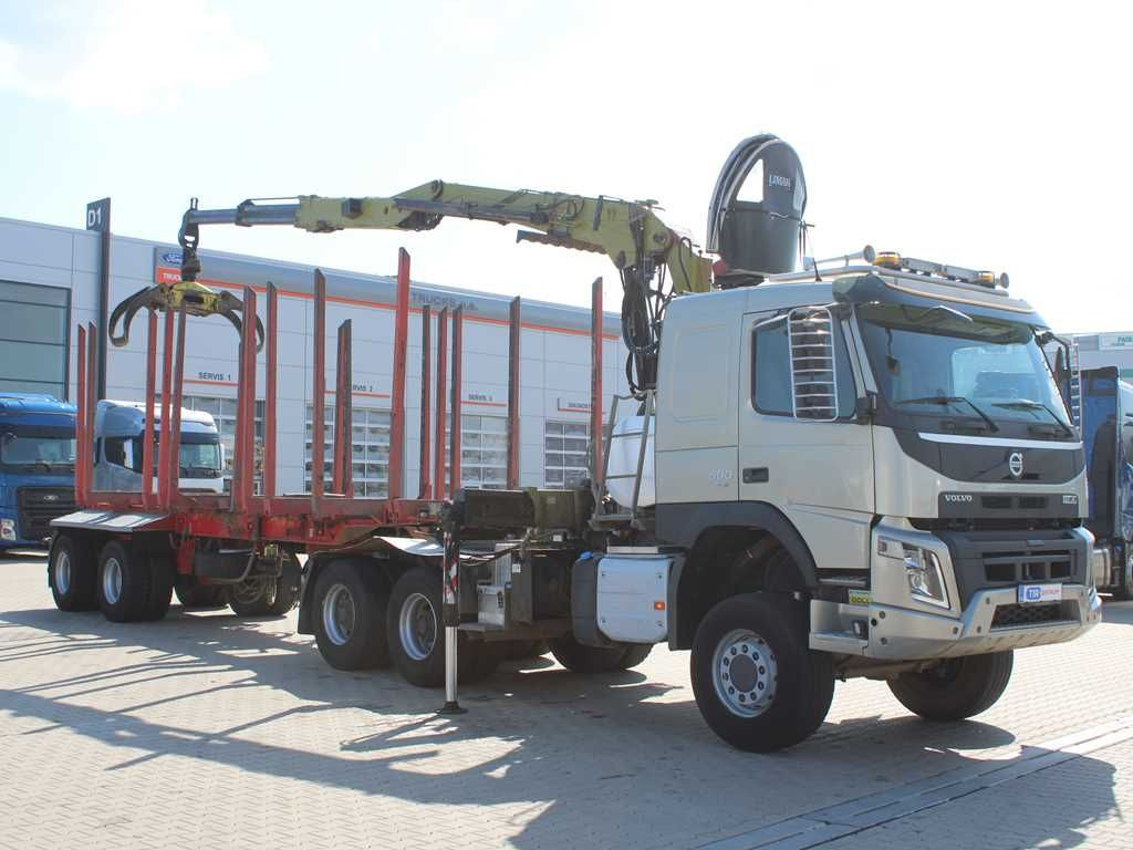 Volvo FMX 500, 6X6,LOGLIFT F265Z95 +trailer DOLL(2007) - Timmerbil, Kranbil: bild 2 Volvo FMX 500, 6X6,LOGLIFT F265Z95 +trailer DOLL(2007) - Timmerbil, Kranbil: bild 2