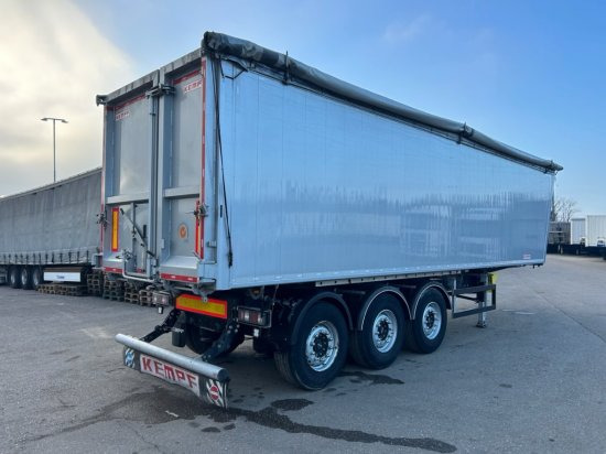Kempf SKM 39 Alu-Kastenmulde 55m³ Rollplane - Tippbil semitrailer: bild 4 Kempf SKM 39 Alu-Kastenmulde 55m³ Rollplane - Tippbil semitrailer: bild 4