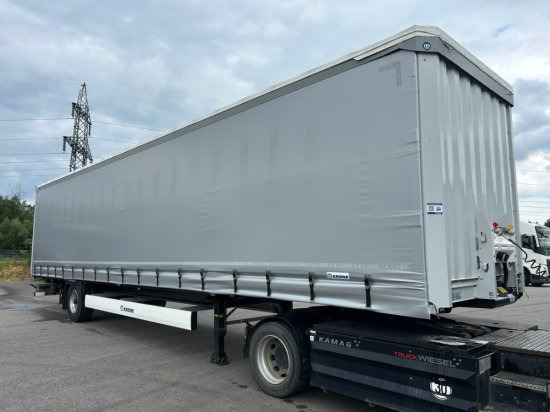 Krone 1-achs Auflieger, Heckabstützung XL Zertifikat, Edscha-Verdeck, - Kapelltrailer: bild 3 Krone 1-achs Auflieger, Heckabstützung XL Zertifikat, Edscha-Verdeck, - Kapelltrailer: bild 3
