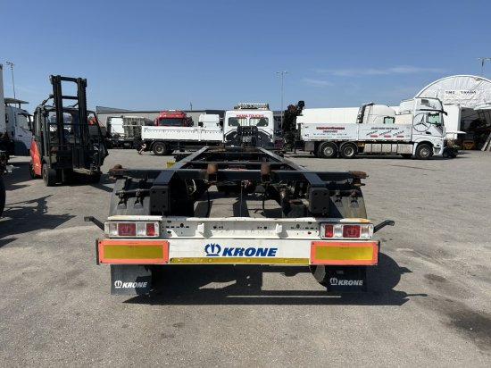 Krone AZ 18, Standard-Lafette BPW-Achsen, - Containersläp/ Växelflaksläp: bild 5 Krone AZ 18, Standard-Lafette BPW-Achsen, - Containersläp/ Växelflaksläp: bild 5