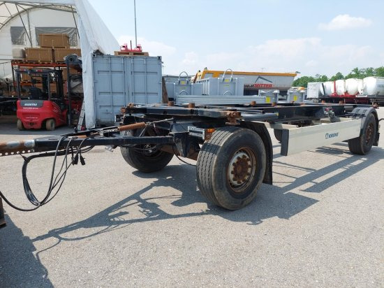 Krone AZ 18, Standard-Lafette Krone-Achsen, - Containersläp/ Växelflaksläp: bild 5 Krone AZ 18, Standard-Lafette Krone-Achsen, - Containersläp/ Växelflaksläp: bild 5