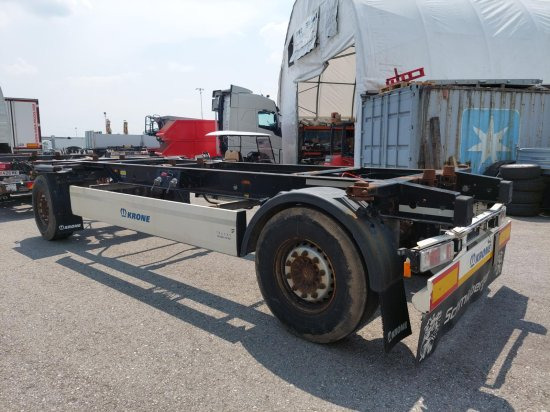 Krone AZ 18, Standard-Lafette Krone-Achsen, - Containersläp/ Växelflaksläp: bild 4 Krone AZ 18, Standard-Lafette Krone-Achsen, - Containersläp/ Växelflaksläp: bild 4